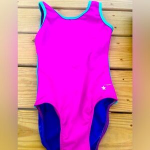 SOLD on cross post Destira gymnastics leotard